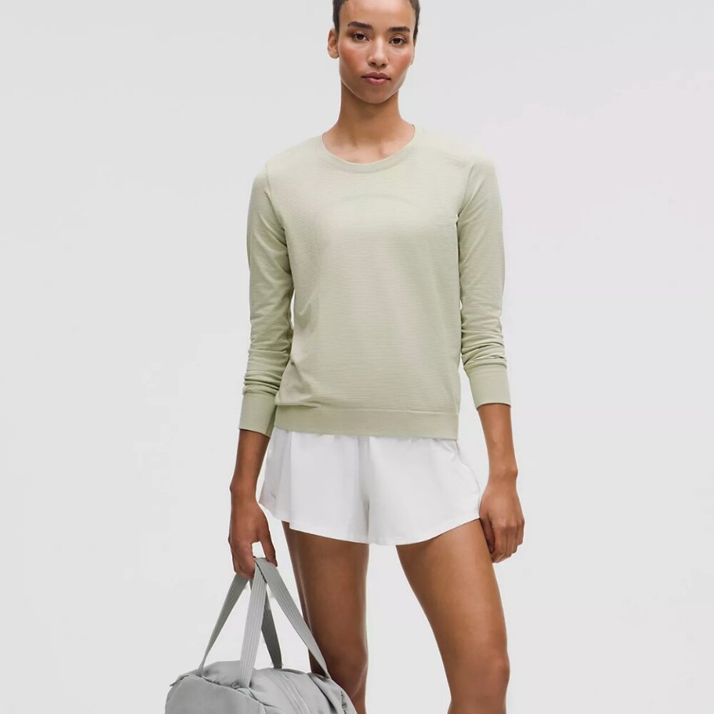 Lululemon Swiftly Relaxed Long Sleeve Shirt Hip Length size 4